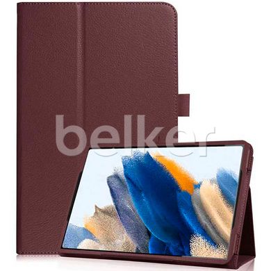 Чехол для Samsung Galaxy Tab A8 10.5 2021 ТТХ Кожаный Коричневый