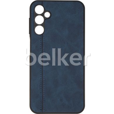 Чехол для Xiaomi Redmi Note 12 Pro Leather Case Синий