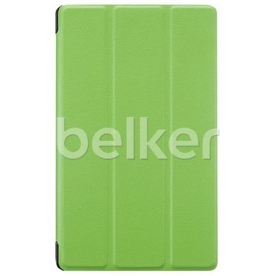 Чехол для Lenovo Tab 3 7.0 710 Moko кожаный Зелёный смотреть фото | belker.com.ua