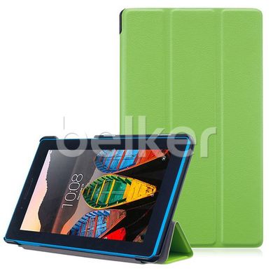 Чехол для Lenovo Tab 3 7.0 710 Moko кожаный Зелёный смотреть фото | belker.com.ua