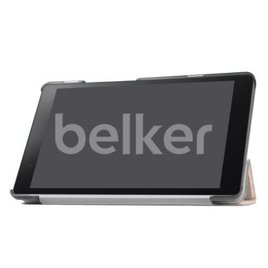 Чехол для Lenovo Tab 3 Plus 8.0 8703X Moko кожаный Золотой смотреть фото | belker.com.ua