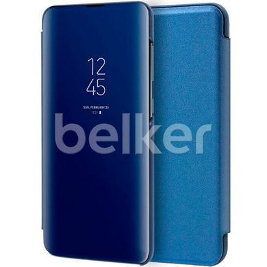 Чехол книжка для Samsung Galaxy A20 2019 A205 Clear View Cover Синий смотреть фото | belker.com.ua