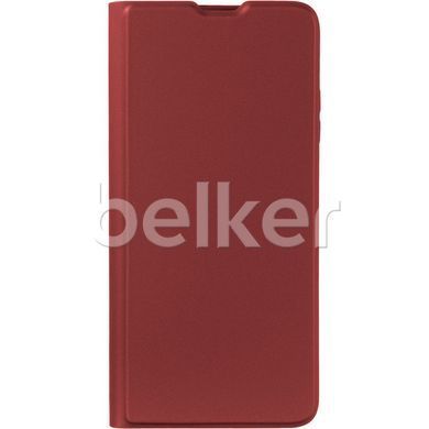 Чехол книжка на Samsung Galaxy A07s (A077) Book Cover Gelius Shell Case Бордовый