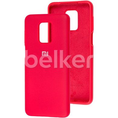 Оригинальный чехол для Xiaomi Redmi Note 9s Soft Case Бордовый смотреть фото | belker.com.ua