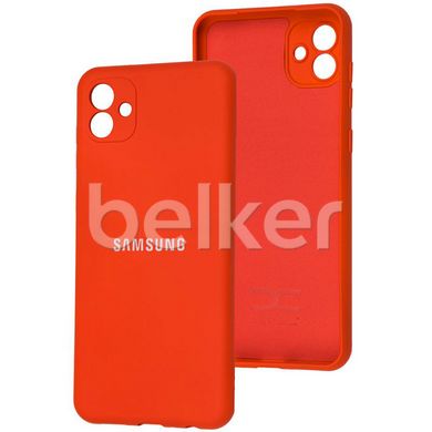 Оригинальный чехол для Samsung Galaxy A04 (A045) Soft Case Красный смотреть фото | belker.com.ua