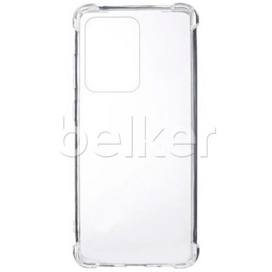 Противоударный силиконовый чехол для Samsung Galaxy S20 Ultra (G988) Transparent Armour case Прозрачный смотреть фото | belker.com.ua