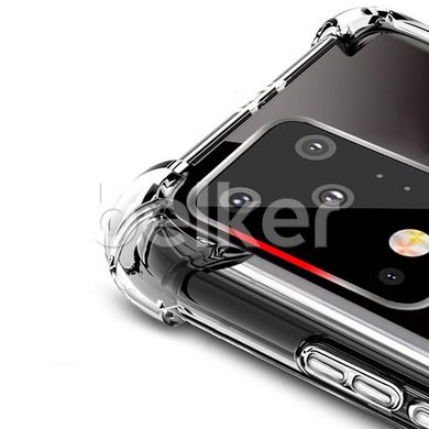 Противоударный силиконовый чехол для Samsung Galaxy S20 Ultra (G988) Transparent Armour case Прозрачный смотреть фото | belker.com.ua
