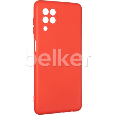 Противоударный чехол для Samsung Galaxy M22 (M225) Full soft case Красный