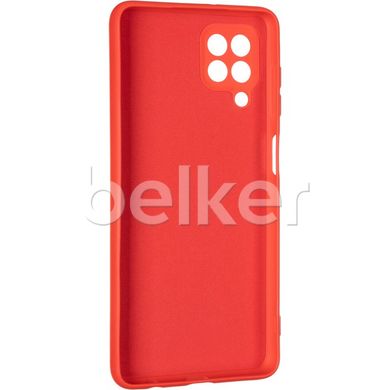 Противоударный чехол для Samsung Galaxy M22 (M225) Full soft case Красный