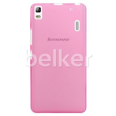 Силиконовый чехол для Lenovo K3 Note Remax незаметный Розовый смотреть фото | belker.com.ua