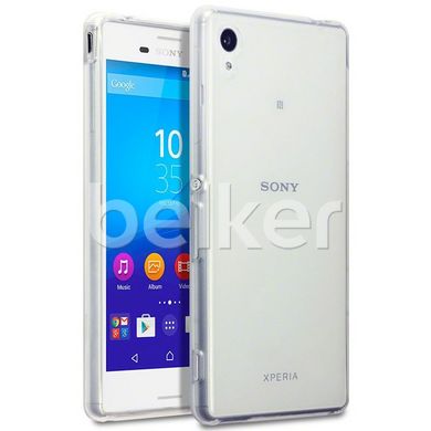 Силиконовый чехол для Sony Xperia M4 Aqua Remax незаметный Прозрачный смотреть фото | belker.com.ua