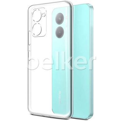 Силиконовый чехол для Realme C33 Hoco ультратонкий Прозрачный