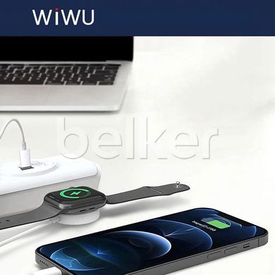 Зарядка Apple Watch Type-C Wiwu 2 in 1 For Watch M10 1.5 метра