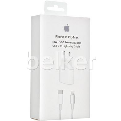 Зарядное устройство для iPhone 18W USB-C Power Adapter с кабелем