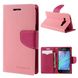 Чехол книжка для Samsung Galaxy J1 2016 J120 Goospery Розовый в магазине belker.com.ua