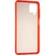 Противоударный чехол для Samsung Galaxy A12 (A125) Gelius Bumper case Красный в магазине belker.com.ua
