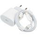 Зарядное устройство для iPhone 18W USB-C Power Adapter с кабелем Белый в магазине belker.com.ua