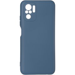 Чехол для Xiaomi Redmi Note 10 Full Soft case Синий смотреть фото | belker.com.ua