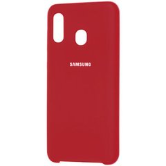 Оригинальный чехол для Samsung Galaxy A30 2019 A305 Soft Case Бордовый смотреть фото | belker.com.ua
