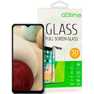Защитное стекло для Samsung Galaxy A02s (A025) Optima 3D Черный смотреть фото | belker.com.ua