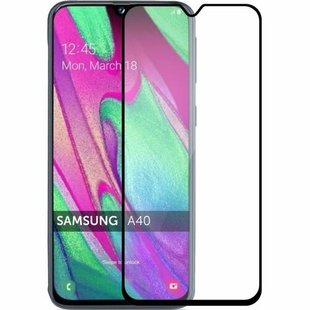 Защитное стекло для Samsung Galaxy A40 A405 Tempered Glass 3D Full Screen Черный смотреть фото | belker.com.ua