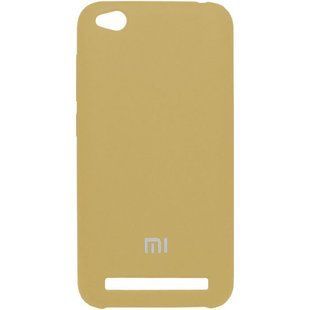 Защитный чехол для Xiaomi Redmi 5A Original Soft Case Бежевый смотреть фото | belker.com.ua