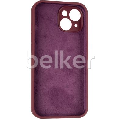 Чехол для iPhone 15 Full Soft case Марсала