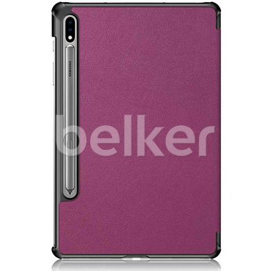 Чехол для Samsung Galaxy Tab S8 11 (SM-X700 X706) Moko кожаный Фиолетовый