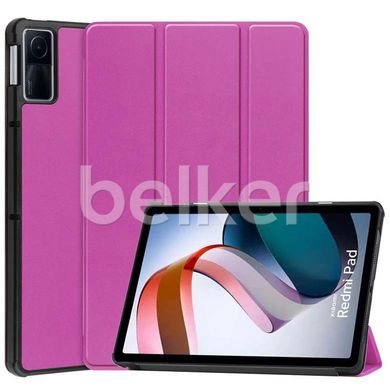Чехол для Xiaomi Redmi Pad 10.61 Moko кожаный Фиолетовый