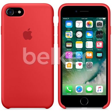 Чехол для iPhone 7 Apple Silicone Case Красный смотреть фото | belker.com.ua