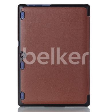 Чехол для Lenovo Tab 3 10.1 x70 Moko кожаный Коричневый смотреть фото | belker.com.ua