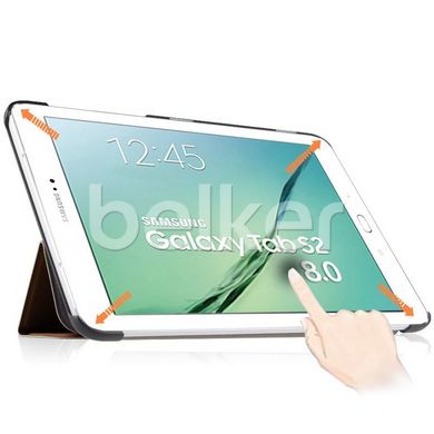 Чехол для Samsung Galaxy Tab S2 9.7 T810, T815 Moko кожаный Коричневый смотреть фото | belker.com.ua