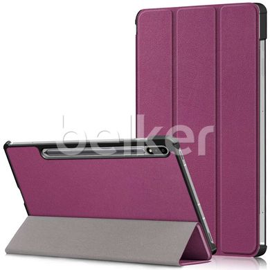 Чехол для Samsung Galaxy Tab S7 11 (T870/T875) Moko кожаный Фиолетовый смотреть фото | belker.com.ua