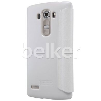 Чехол книжка для LG G4s H734 Nillkin Spark Белый смотреть фото | belker.com.ua
