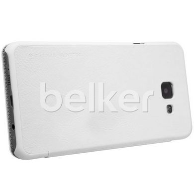 Чехол книжка для Samsung Galaxy A7 2016 A710 Nillkin Qin кожаный Белый смотреть фото | belker.com.ua