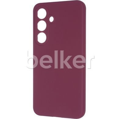 Чехол Samsung Galaxy S25 (S931) Silicone Case Бордовый