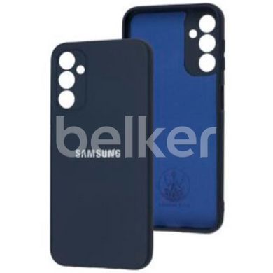 Оригинальный чехол для Samsung Galaxy A14 Soft Case Темно синий
