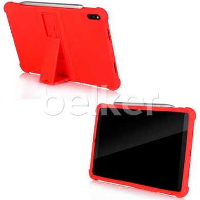 Противоударный чехол для Huawei MatePad Pro 10.8 2020 Silicone armor Красный