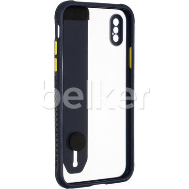 Противоударный чехол для iPhone X Altra Belt Case Темно-синий смотреть фото | belker.com.ua