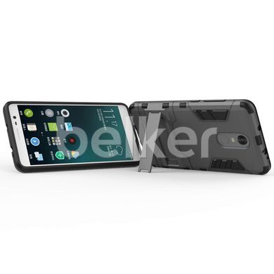 Противоударный чехол для Xiaomi Redmi Note 3 Honor Hard Defence Тёмно-серый смотреть фото | belker.com.ua
