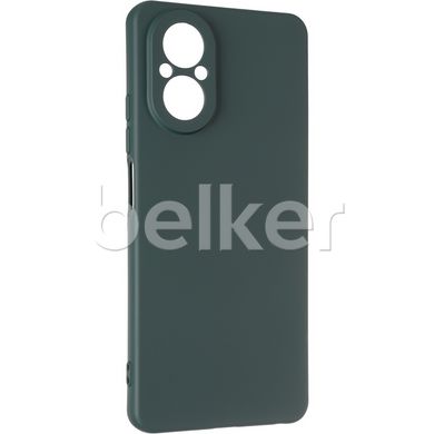 Противоударный чехол для Realme C67 Full soft case Зеленый