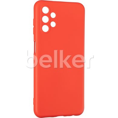 Противоударный чехол для Samsung Galaxy A13 (A135) Full soft case Красный