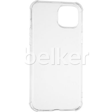Противоударный силиконовый чехол для iPhone 15 Plus Gelius Proof Прозрачный