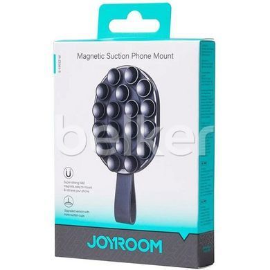 Селифи держатель для iPhone Joyroom Magnetic Suction Phone Mount JR-ZS393-S Черный
