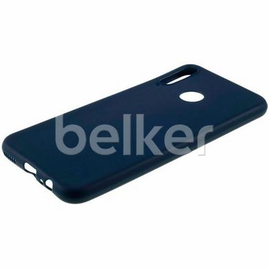 Силиконовый чехол для Huawei P40 Lite E Full soft case Синий смотреть фото | belker.com.ua