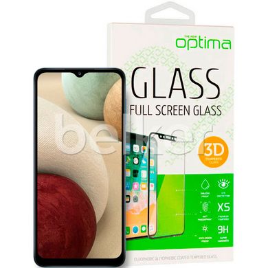 Защитное стекло для Samsung Galaxy A02s (A025) Optima 3D Черный смотреть фото | belker.com.ua