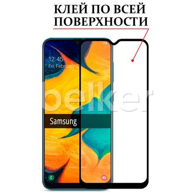 Защитное стекло Samsung Galaxy A20 A205 Tempered Glass 3D Full Glue Черный смотреть фото | belker.com.ua