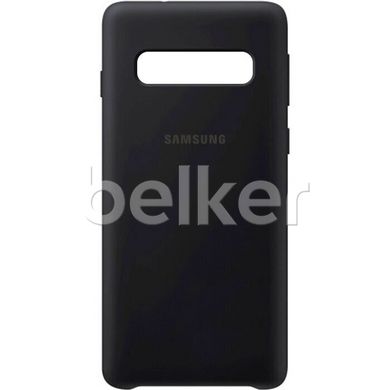 Защитный чехол для Samsung Galaxy S10 Plus G975 Original Soft Case Черный смотреть фото | belker.com.ua