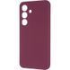 Чехол Samsung Galaxy S25 (S931) Silicone Case Бордовый в магазине belker.com.ua