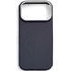 Карбоновый Чехол iPhone 18 Pro Max Kevlar design with MagSafe Синий